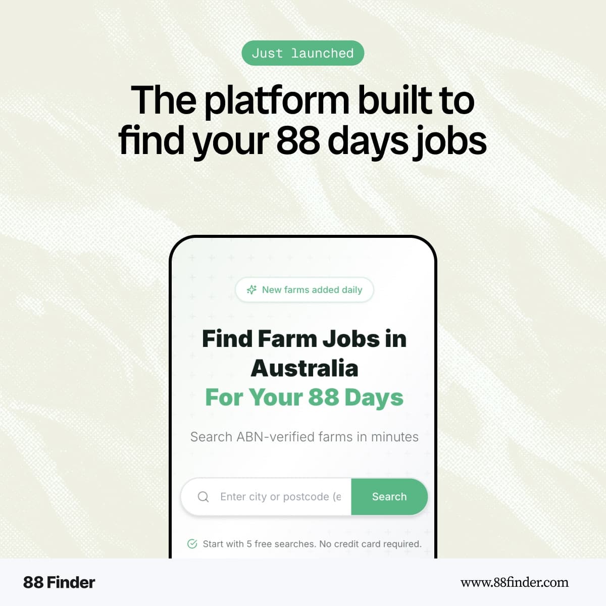 88 finder — Web · SaaS