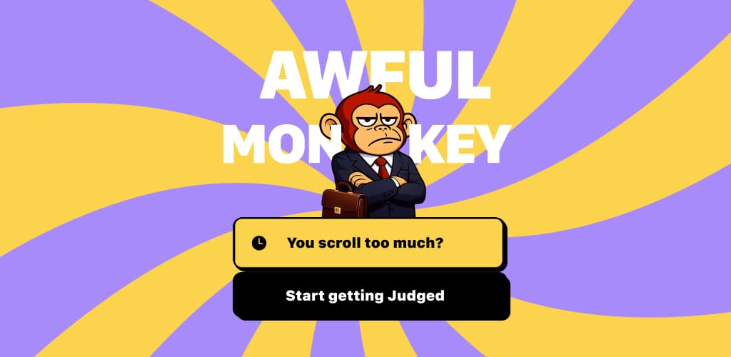 Awful Monkey — Mobile · iOS